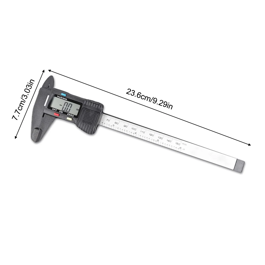 

Electronic Vernier Caliper LCD Micrometer Ruler Resettable Woodworking