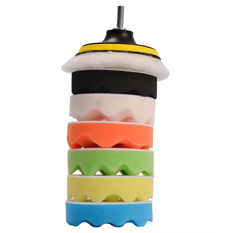 Набор полировальных насадок 9 шт./компл. 4 дюйма 100 мм набор для автомобиля