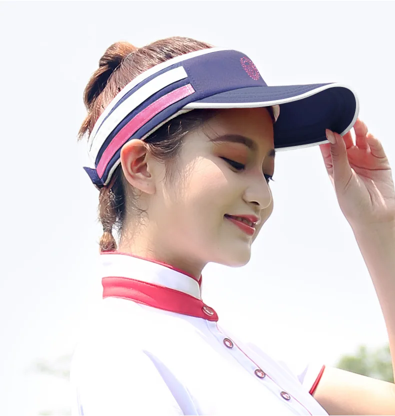 

PGM Summer Outdoor Golf Hat Breathable Quick-Drying Sun Hat Ladies Cotton No Top Adjustable Sports Leisure Sun Hat