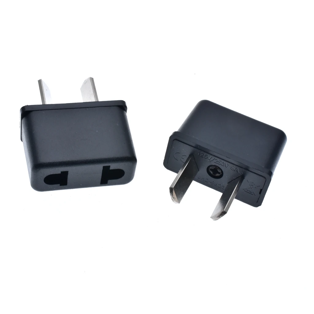 US EU To AU Plug Adapter America European Australia Universal AC Travel Power Outlet | Электроника