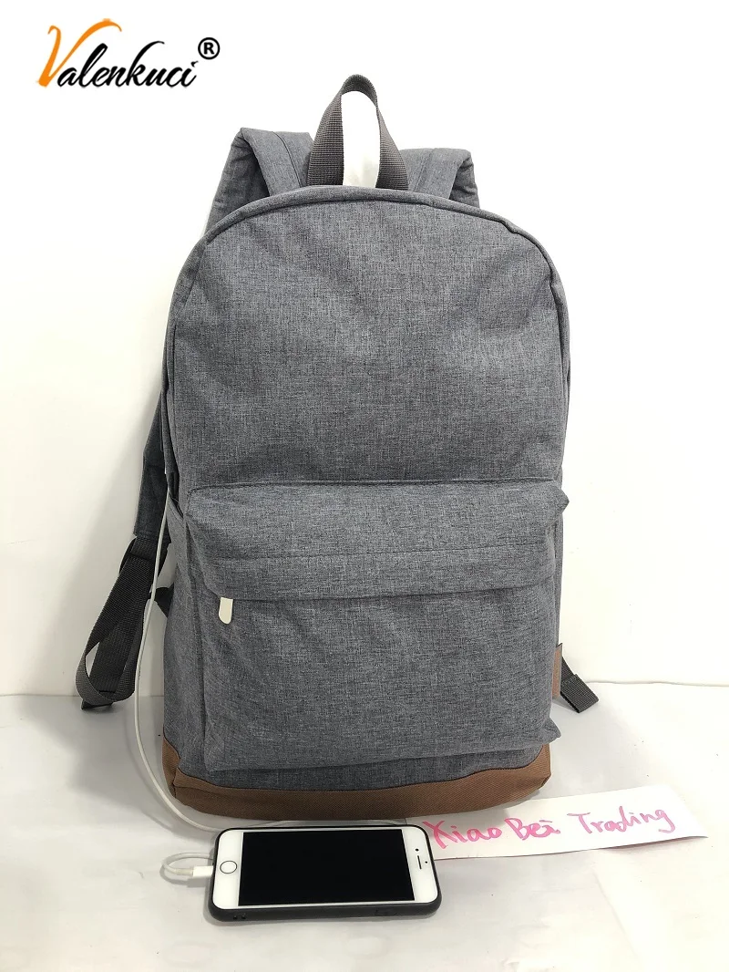 Большой Школьный рюкзак для подростков водонепроницаемый ранец ноутбука 15