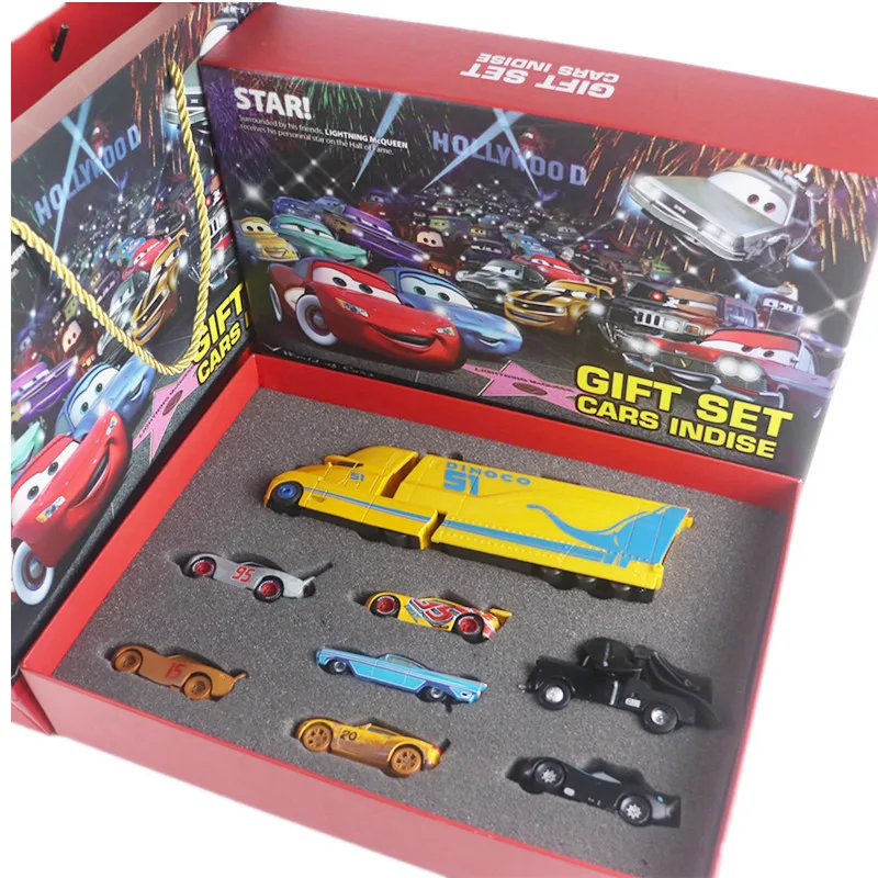 Модель автомобиля Disney Pixar3 из металлического сплава 1:55 Подарочная коробка Молния