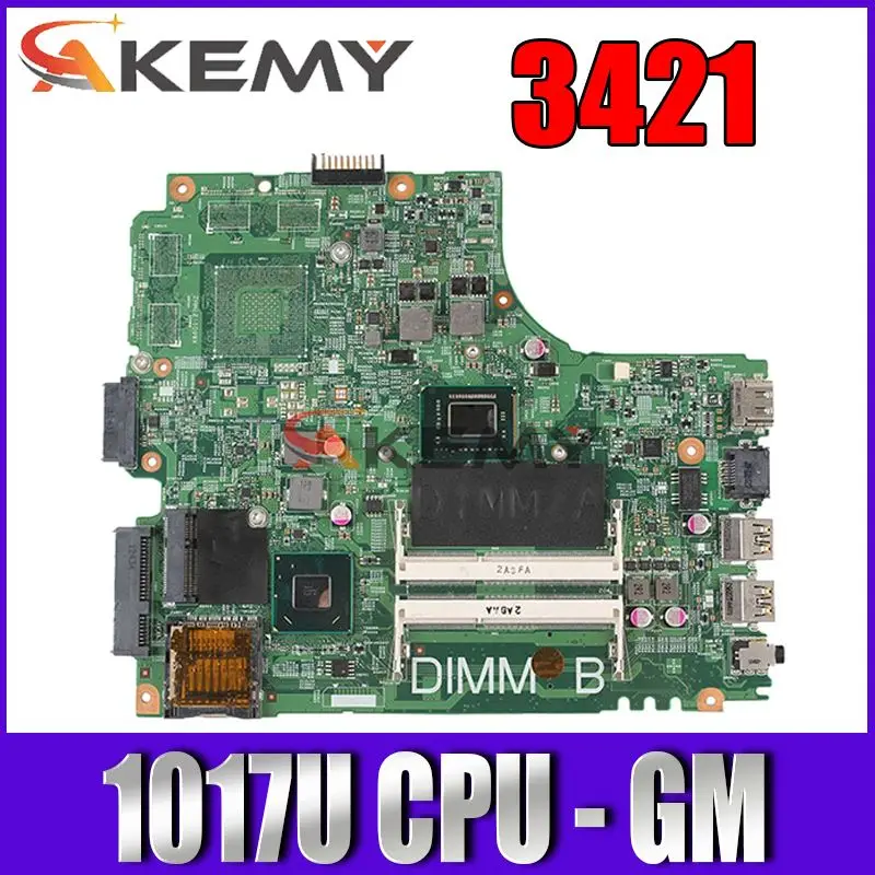laptop motherboard For DELL inspiron 2421 3421 5421 CN 0PTNPF 12204 1 DNE40 CR PWB:5J8Y4 1017U CPU|Материнские платы| |