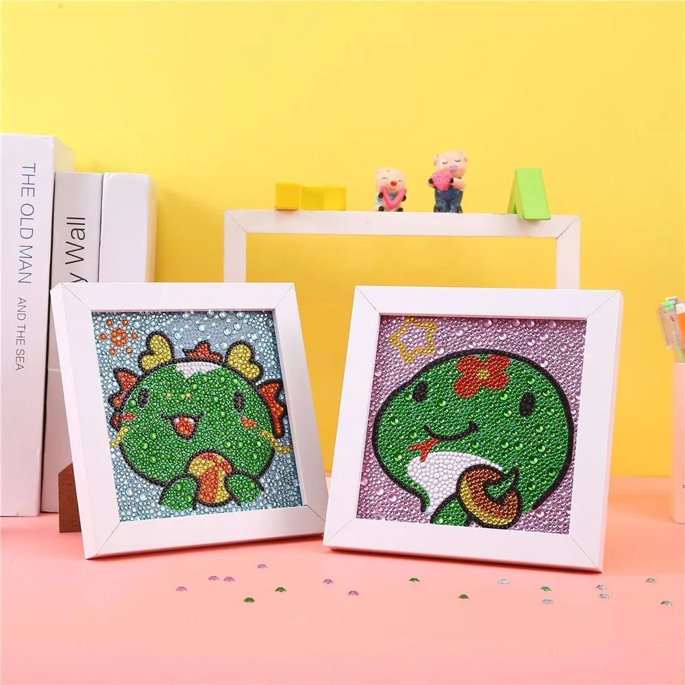 Алмазная вышивка HUACAN для детей специальная картина мультяшный кролик сделай сам