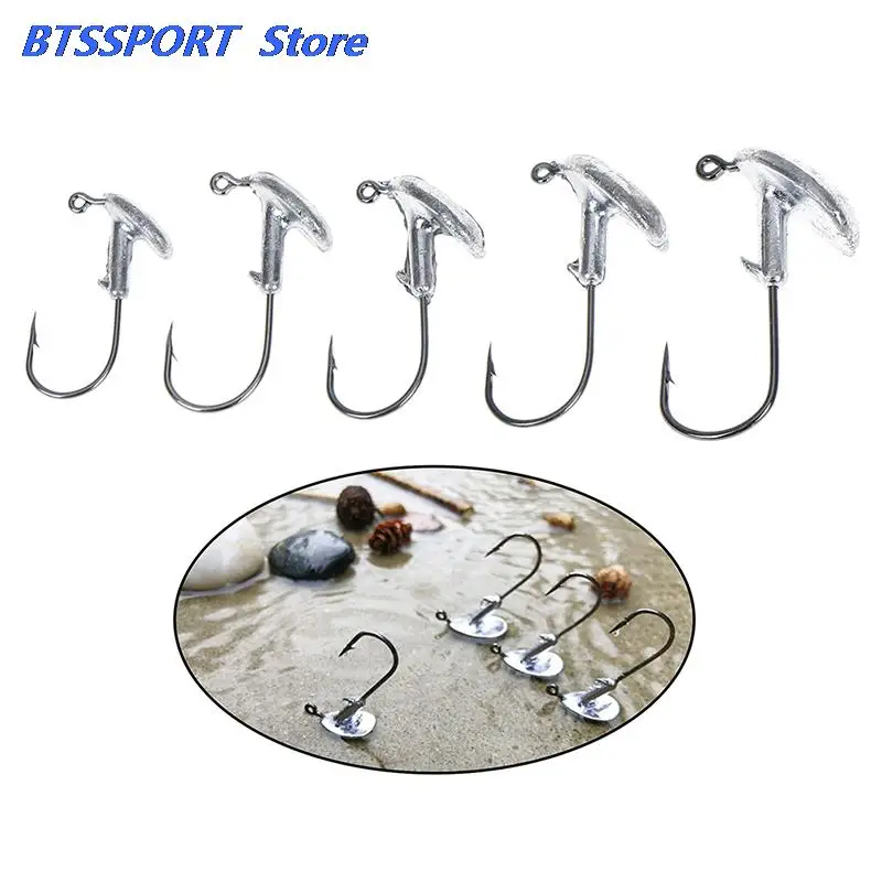 1 шт. свинцовая Мормышка из высокоуглеродистой стали 3.5g 5g 7 г 10 14 крючок со
