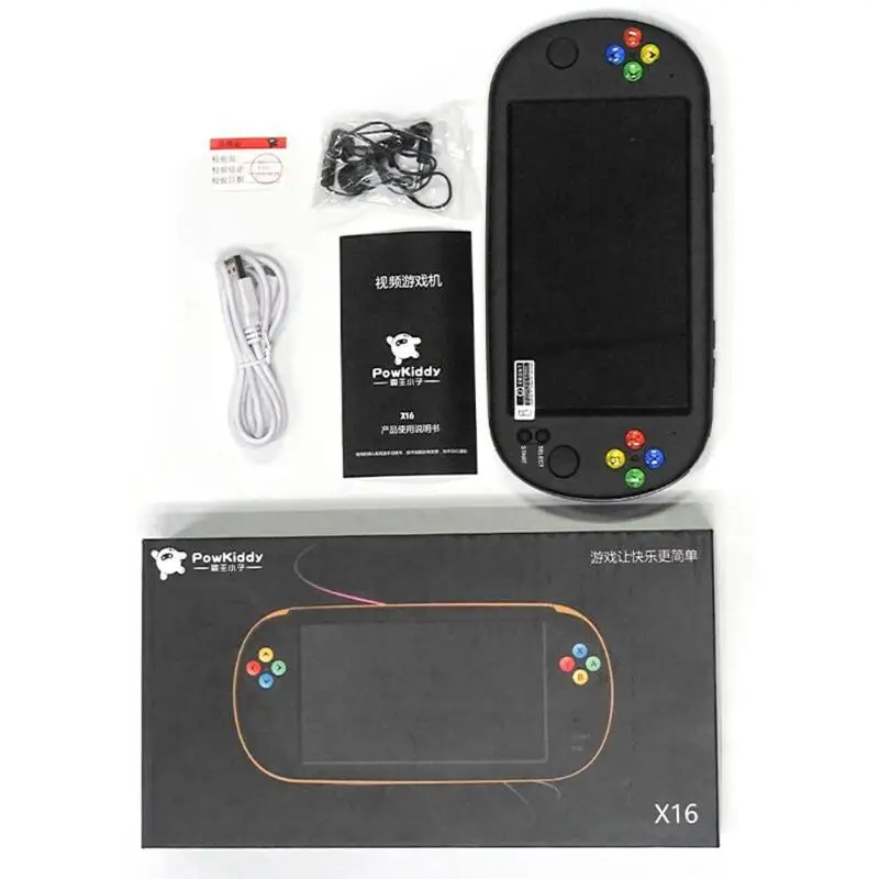 С 3000 игры X16 Ретро видео Игровая приставка 7in Цвет Экран 8/16GB игровой консоли, портативные игровые консоли видео игры для платформ Neogeo аркадная игра