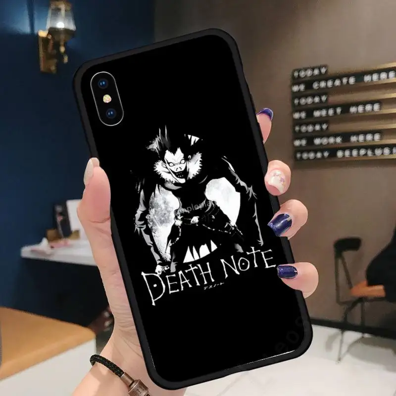 

Anime Manga Death Note Ryuk Phone Case for iPhone 11 12 pro XS MAX 8 7 6 6S Plus X 5S SE 2020 XR