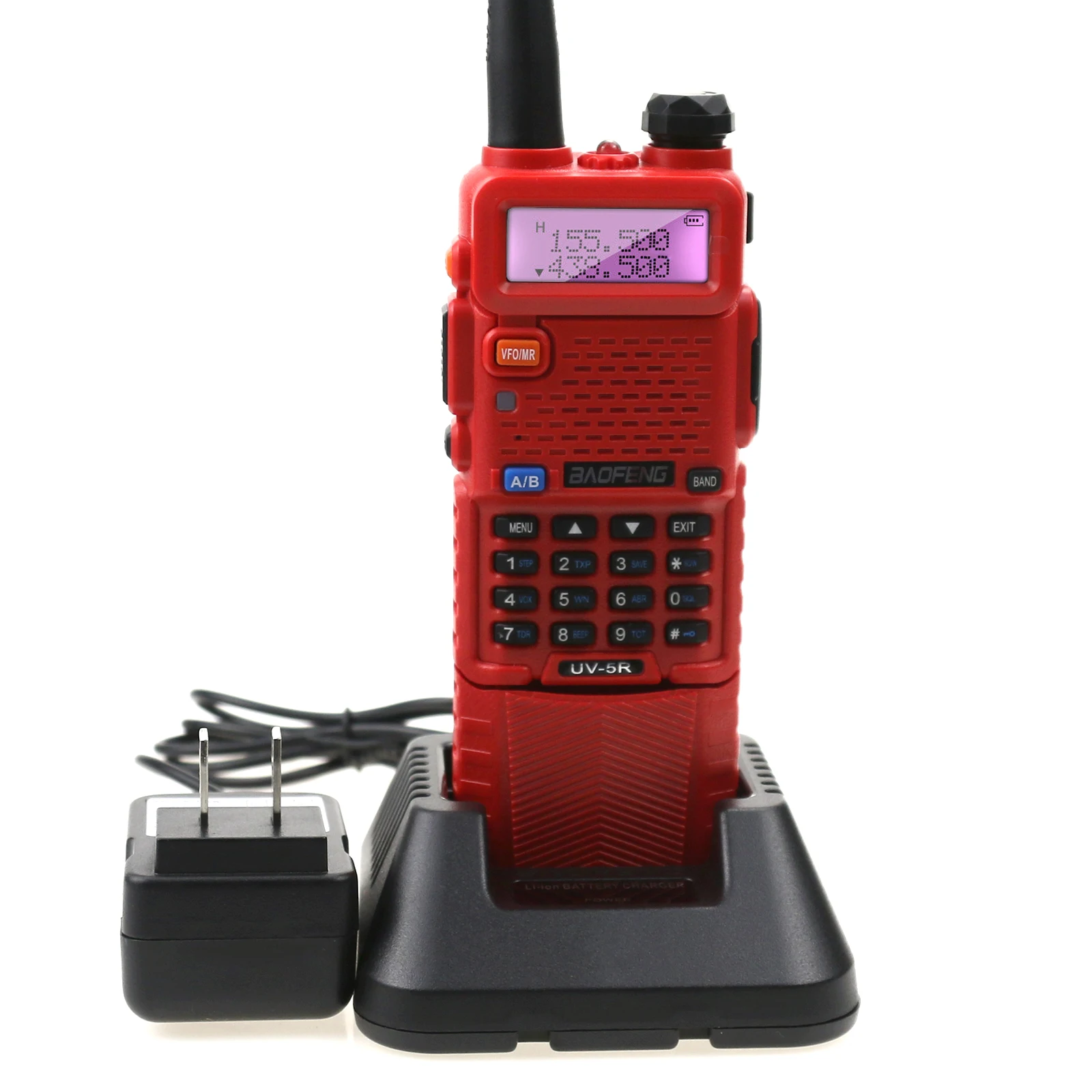 Baofeng UV-5R Two Way Radio Mini Portable 5W Dual Band VHF UHF Walkie Talkie UV5R 128CH FM Transceiver Hunting Ham Radio Scanner