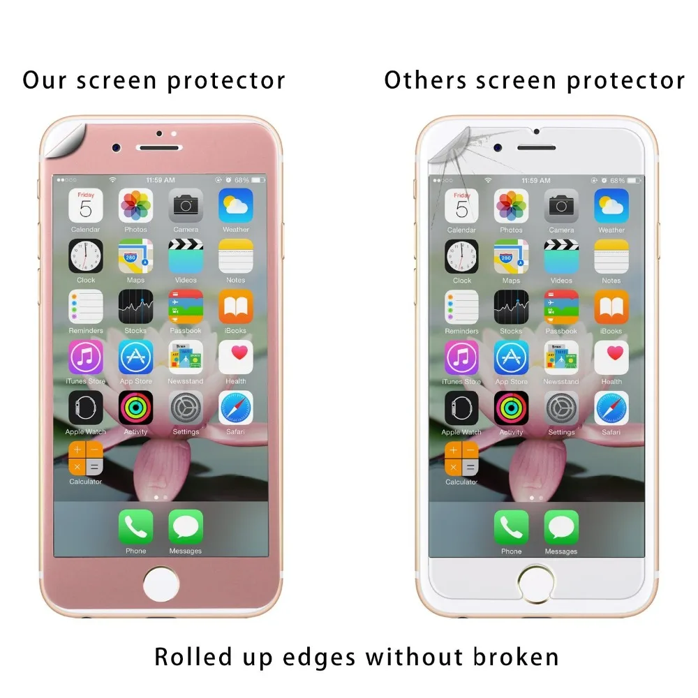 JGKK для Apple iPhone 7 8 Plus 3D полное покрытие конфиденциальность анти-шпионское