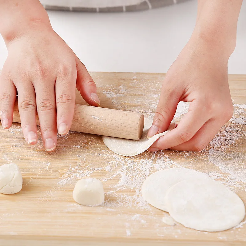 

Japan Kitchen Wooden Rolling Pin Kitchen Cooking Baking Tools Accessories Crafts Baking Fondant Cake Decoration Dough Roller