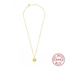 BOAKO Ins Первоначальный Ожерелье солнце Для женщин 2020 серебро 925 ювелирные изделия ожерелья подвески ожерелье ювелирные изделия ожерелье бижутерия для женщин #11,9