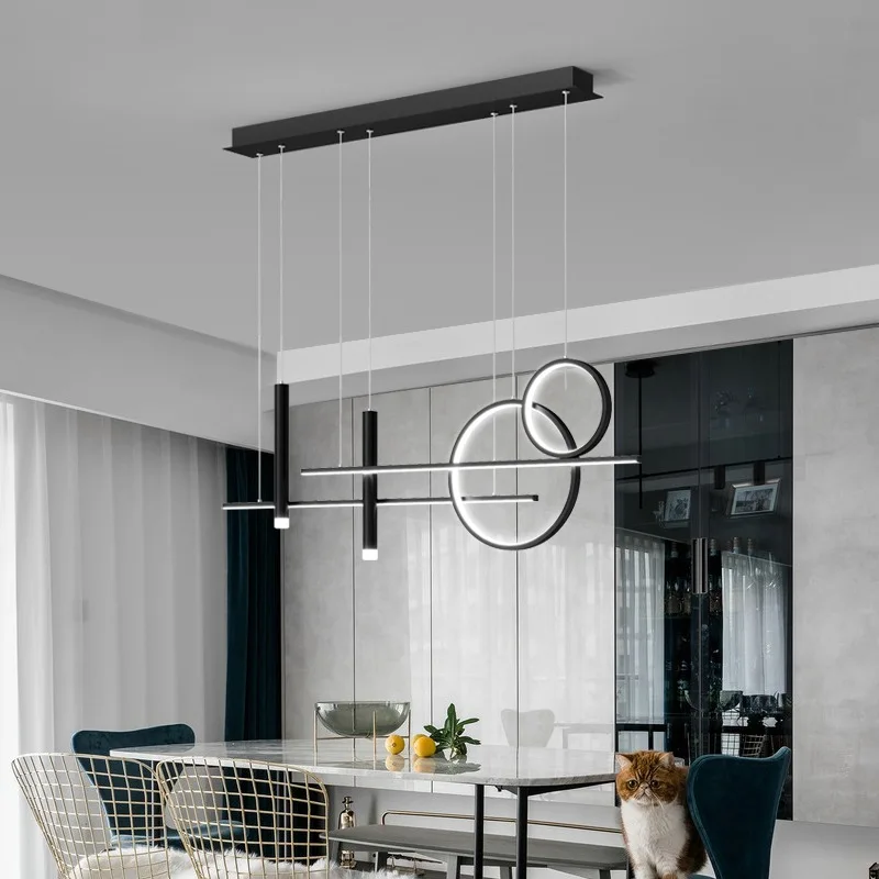 nordic led pendant lights for living room center tables dining food kitchen accesories chandelier home decoration indoor fixture free global shipping