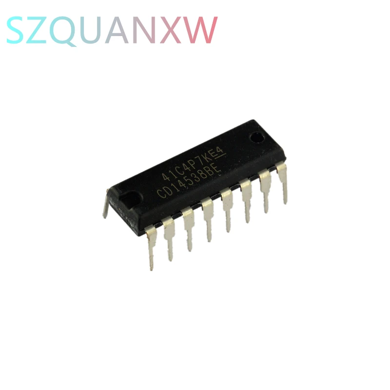 10 шт. CD14538BE DIP16 HEF4538BP HEF4538 CD4538BD CD4538BE DIP CD4538 DIP-16 cd4538nl mc14538p10 MC14538
