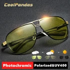 Солнцезащитные очки CoolPandas с фотохромными линзами UV400 для мужчин и женщин, поляризационные, антибликовые, для вождения