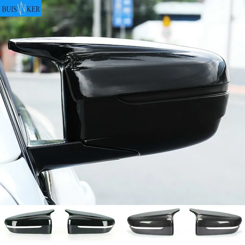 

New Carbon Fiber Rearview Mirrors Cover Cap Fit for BMW 5 Series G30 G38 7 Series G11 G12 2017-2020