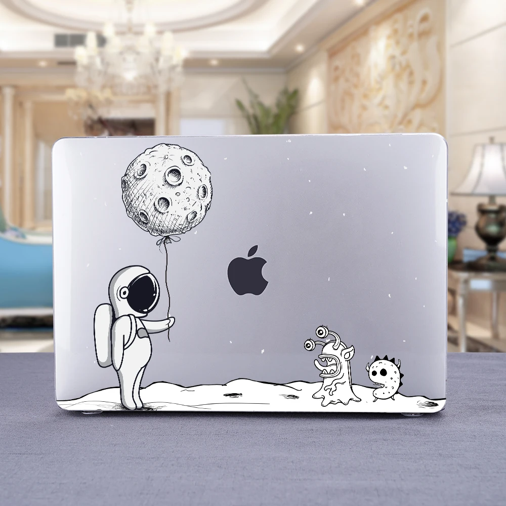 Чехол с 3d-астронавтами для Macbook Air 13 A2337 A2179 ID A2338 2020 M1 Chip Pro 14 15 16 A2442 A2141 A2485 последняя