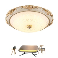 european modern glass led ceiling light 15w24w 110v220v goldsilver ceiling lamp for aisle porch apartment study home decor