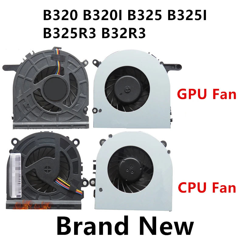 

New Laptop CPU/GPU Cooling Fan For Lenovo B320 B320I B325 B325I B325R3 B32R3 Notebook Cooler Radiator