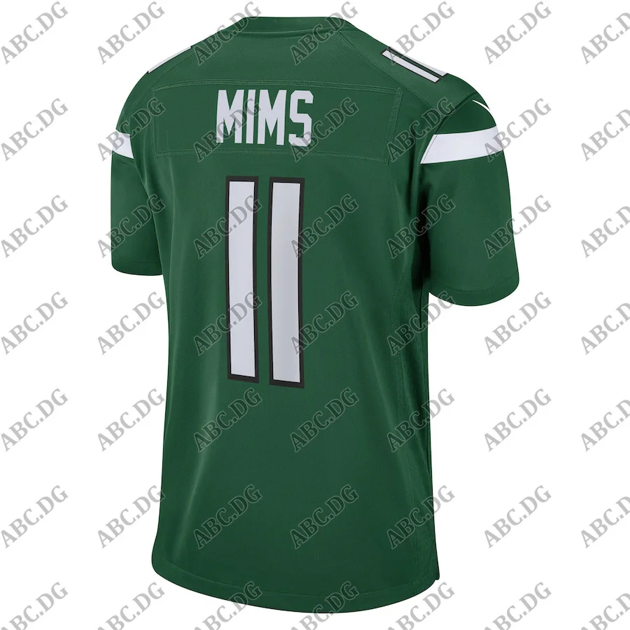 

Men Women Kid Youth New York Denzel Mims Gotham Green Game Jersey