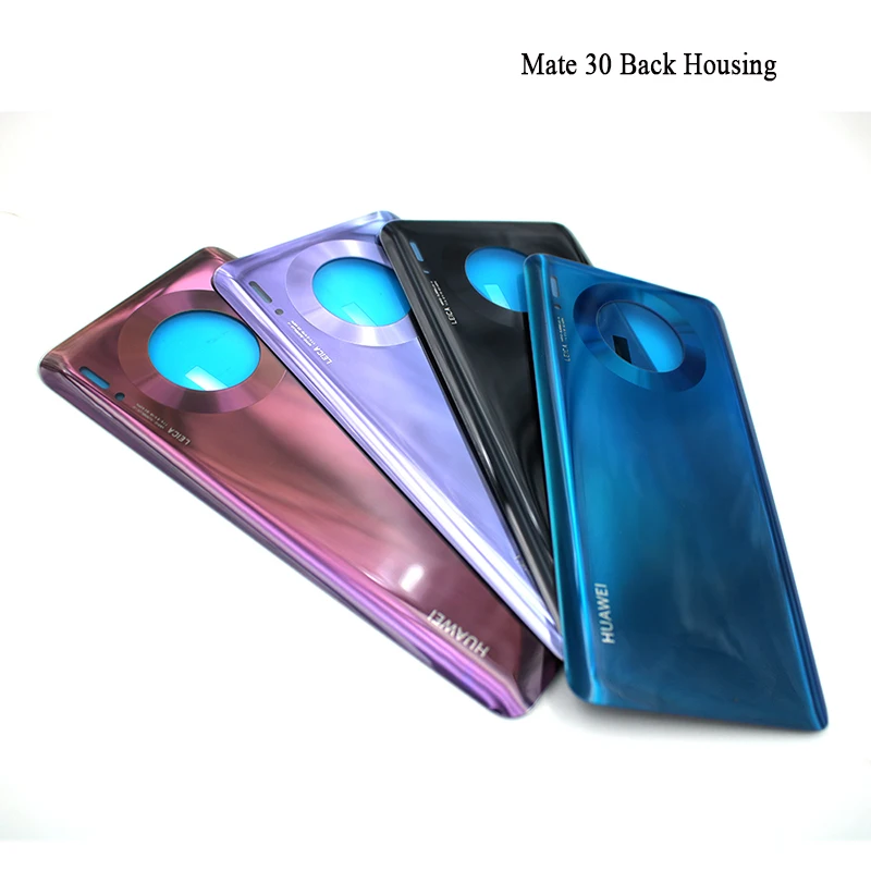 Официальная задняя крышка аккумулятора Huawei Mate 30/30 Pro 3D стеклянный корпус дверь