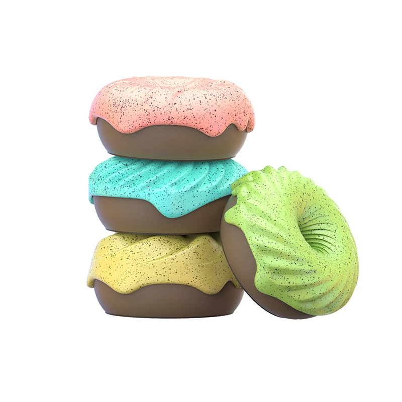 

4pcs Cat Toy Donut Air Freshener Deodorizer Cat Dog House Box Litter Kennel Cattery Solid Aroma Washable Lasting Aromatherapy