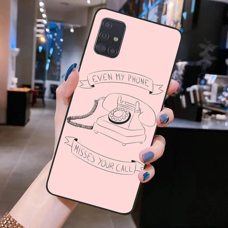 

Minimal Pastel HARRY STYLES Quotes Phone Case for Samsung S20 plus Ultra S6 S7 edge S8 S9 plus S10 5G lite 2020