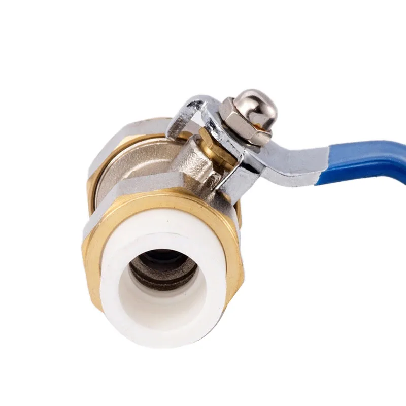 Горячая Распродажа латунный полипропиленовый шаровой клапан термоплавкий