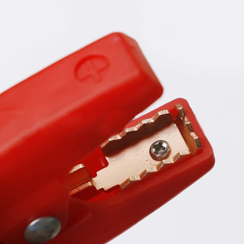

2pcs Durable 100A Insulated Clip Car Battery Red Black Plastic Electrical Clips Clamps 90mm Length