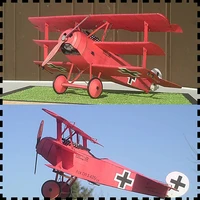 133 scale wwi fokker dr i triplane fighter aircraft handcraft paper model kit handmade toy puzzles