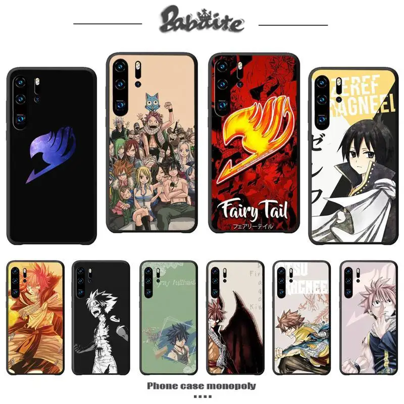 Роскошный чехол для телефона Babaite Fairy Tail Huawei P20 P30 P40 Lite Pro P Smart Z 2019 силиконовый