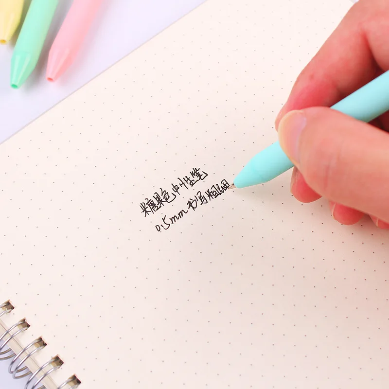 1 шт. гелевые ручки с черными чернилами 0 5 мм | Канцтовары для офиса и дома