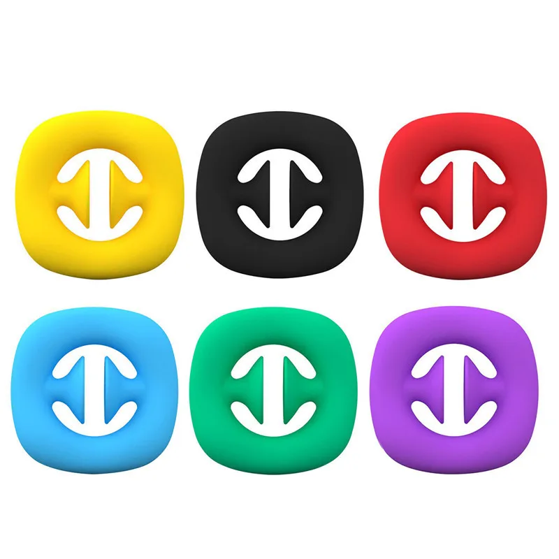 

Anti Stress Pop It Finger Hand Grip Stress Reliever Fidget Toy Adult Child Simple Dimple Stress Toys Decompression Pop It