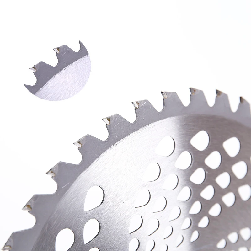 

40 Teeth Trimmer Saw Blade Grass Cutting Carbide Blades 230mm/9", Bore 1" For Brush Cutter Trimmer Weed Eater Blade
