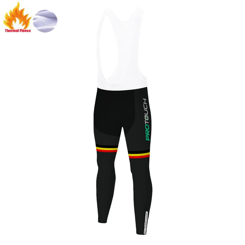 Велосипедные брюки для команды Бельгии велосипеда Protouch велосипедные Длинные