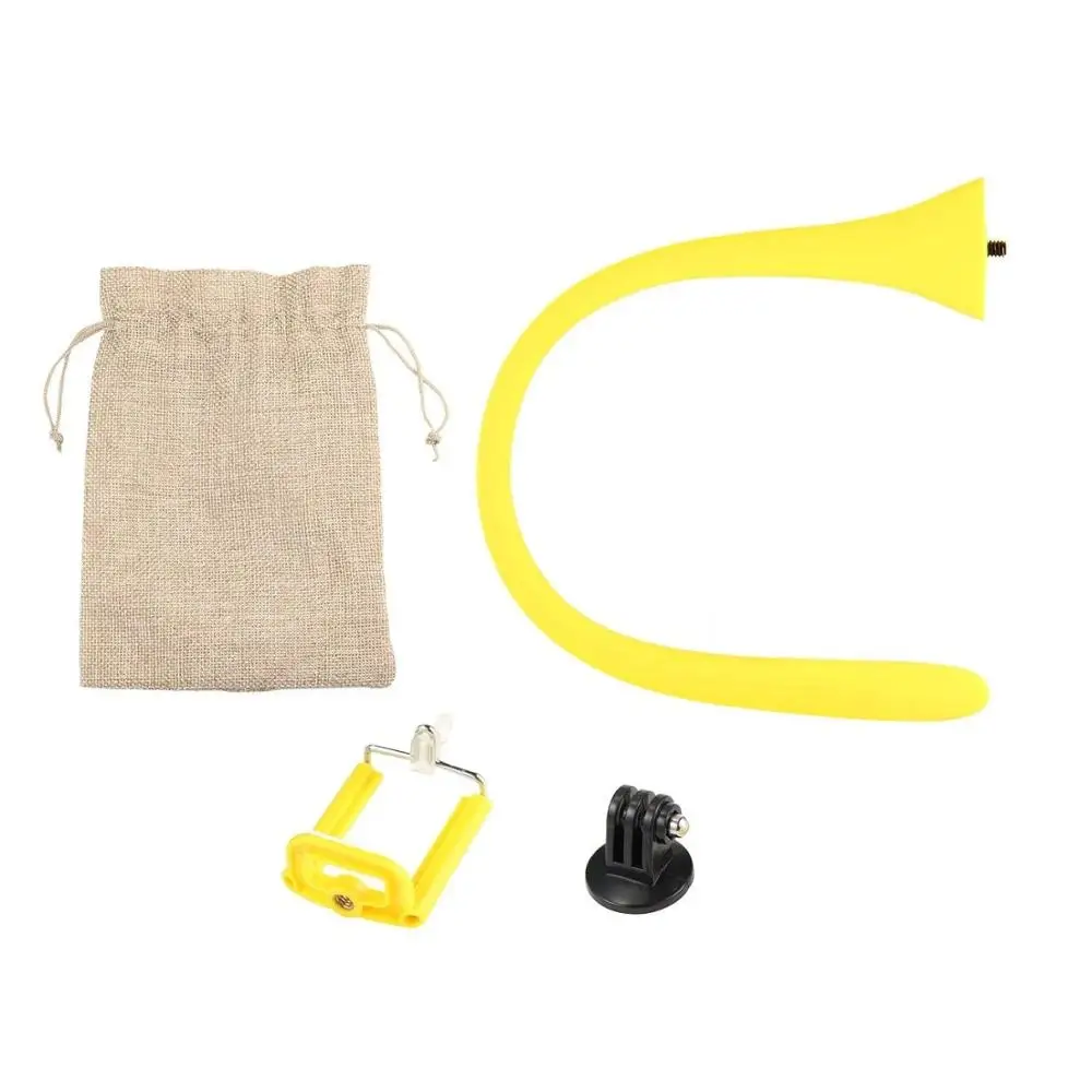 Монопод с гибким штативом для камеры и селфи-палки экшн-камеры Gopro SJCAM Xiao Yi Mi