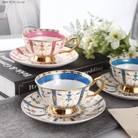 luxury phnom penh coffee cup set nordic bone china home romantic afternoon tea ceramic cup creative cafe drinkware 200ml