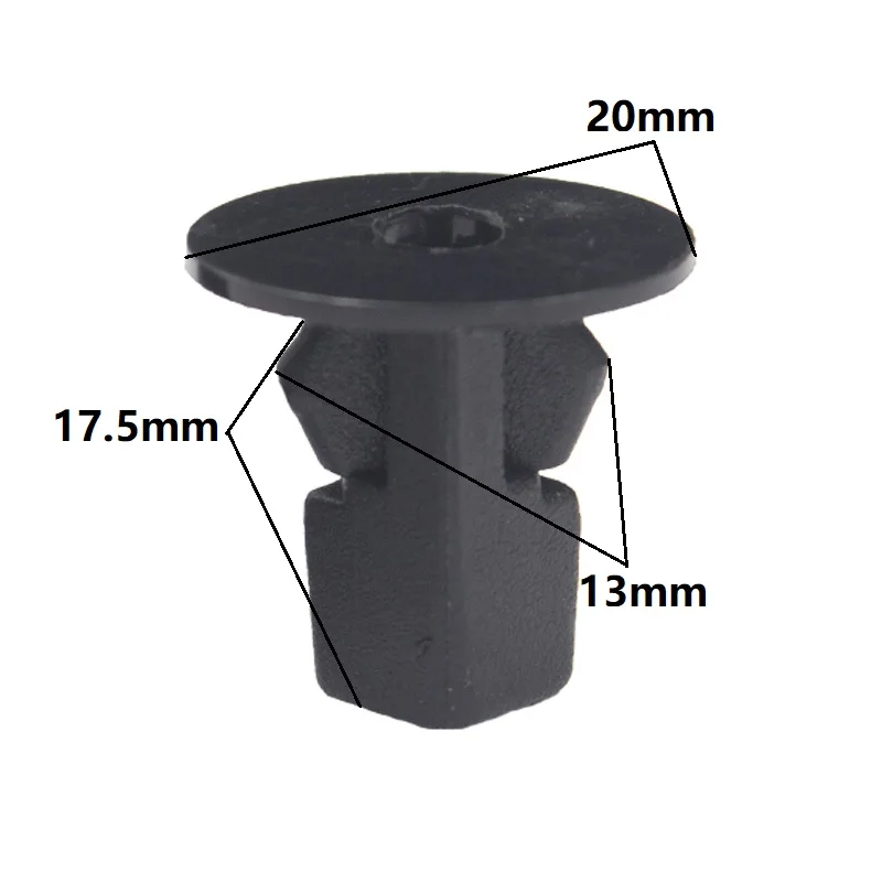 

KA LI LI Front Rear Wheel Fender Liner Screw Grommet Fasteners for Toyota 90189-06065 Auto clips