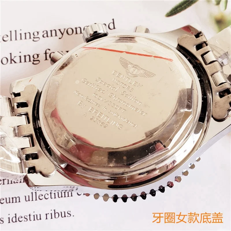 

Breitling Luxury Brand Mens Watches Mechanical Wristwatches Stainless Steel Strap men's wristwatch women classic business