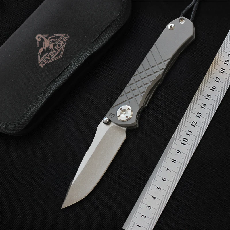 Kevin john CR карманный нож складной ножи складные складное лезвие M390 титановая ручка