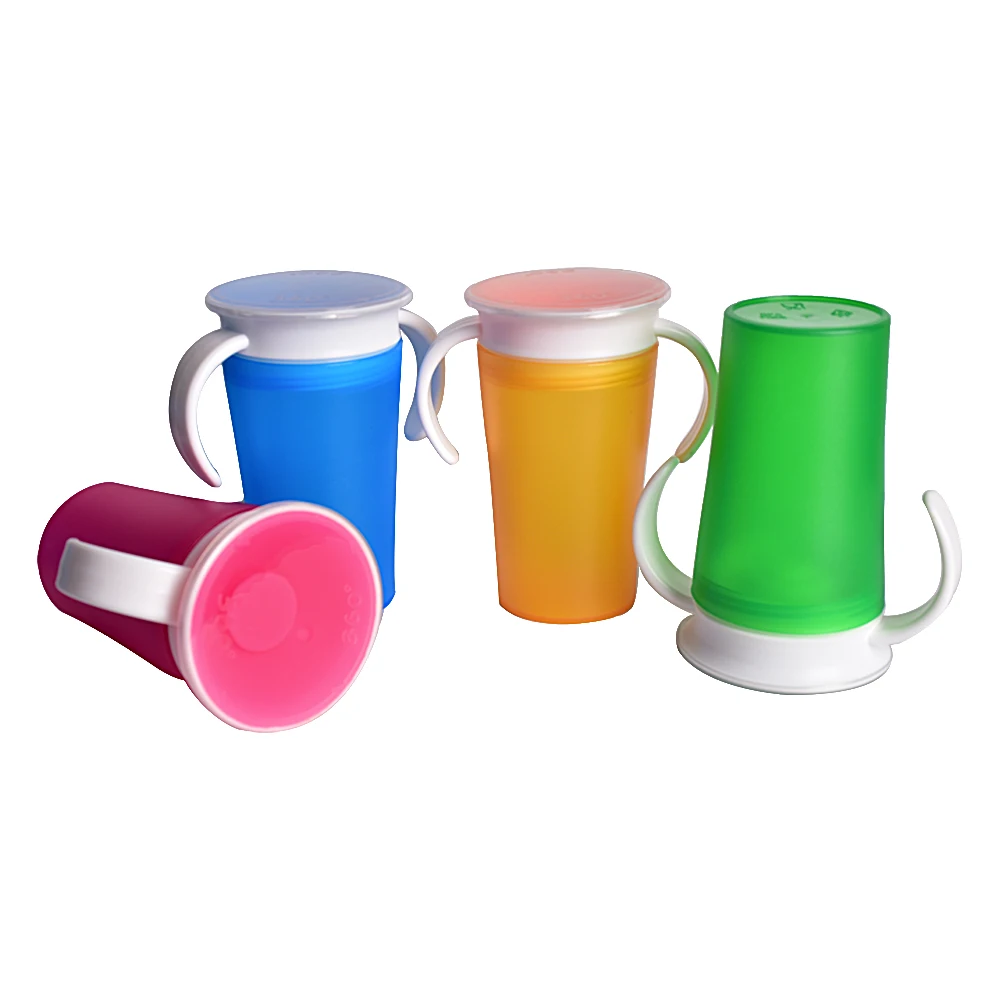 1 шт. 360 детские чашки можно поворачивать чашка для обучения детей питья