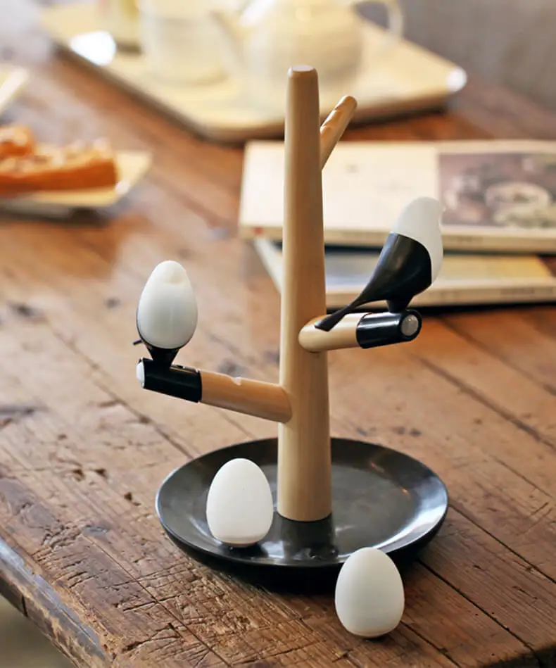 Magpie Bird USB зарядное устройство ночной Светильник Интеллектуальный Вибрационный индукционный светодиодный настольный светильник маленькие яйца светодиодный светильник домашний декор Новинка подарки