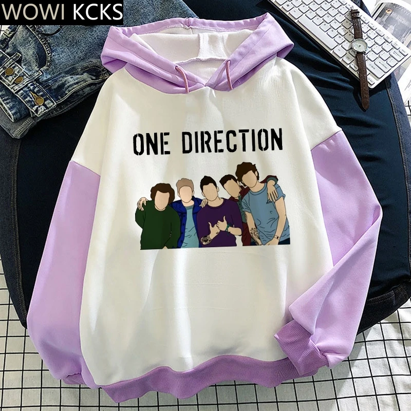 

2021 Winter One Direction Merch Print Harajuku Hip Hop Streetwear Hoodies Sweatshirt Cartoon Hoodie Clothes Sweat Capuche Femme