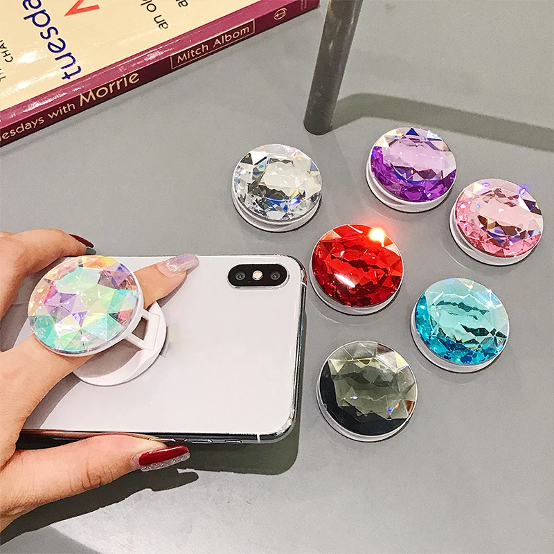 

Mobile Holder Phone Stand For Samsung Huawei Universal Foldable Finger Telephone Support For iPhone 11 Pro Max Suporte Celular