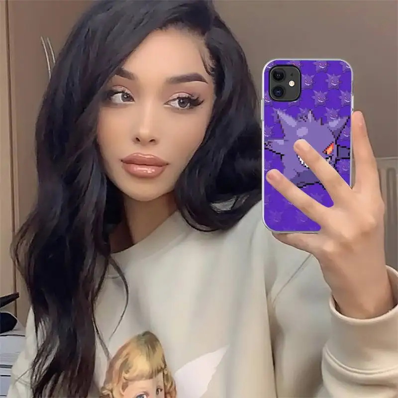 

Gengar Haunter anime luxury high quality Phone Case For iphone 12 mini 5 5s 5c se 6 6s 7 8 plus x xs xr 11 pro max