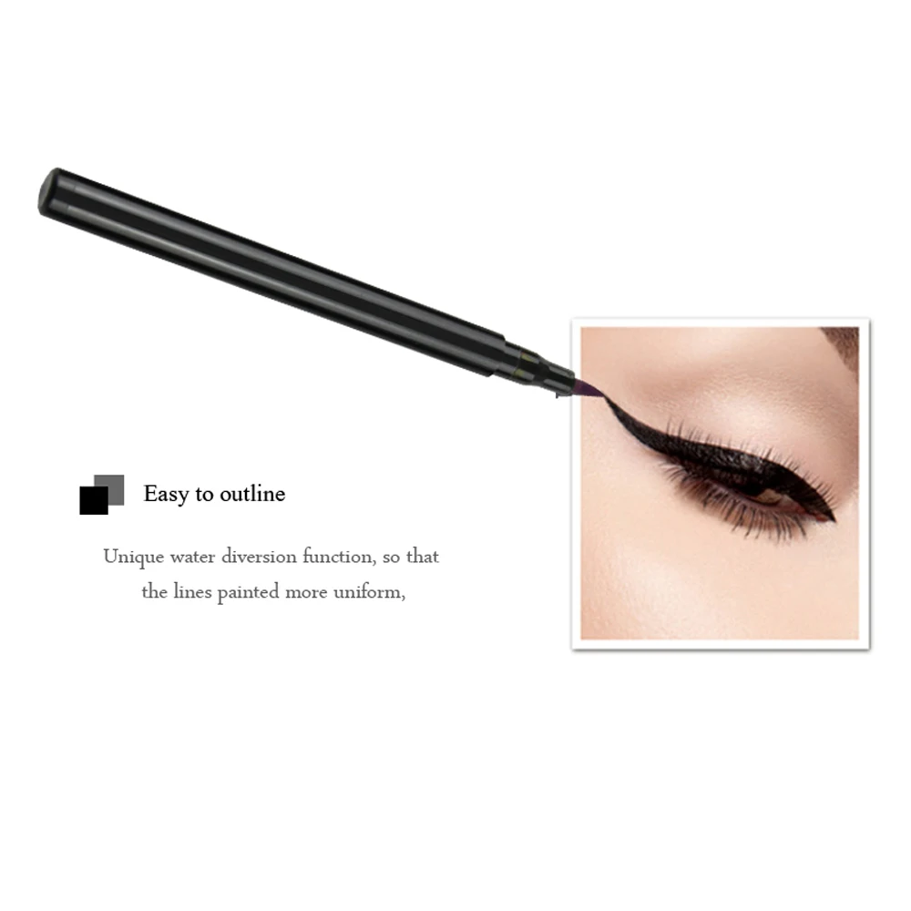 

OEM Private Label Waterproof Liquid Eyeliner Pen Long Lasting Eye Liner Pencil Makeup Custom