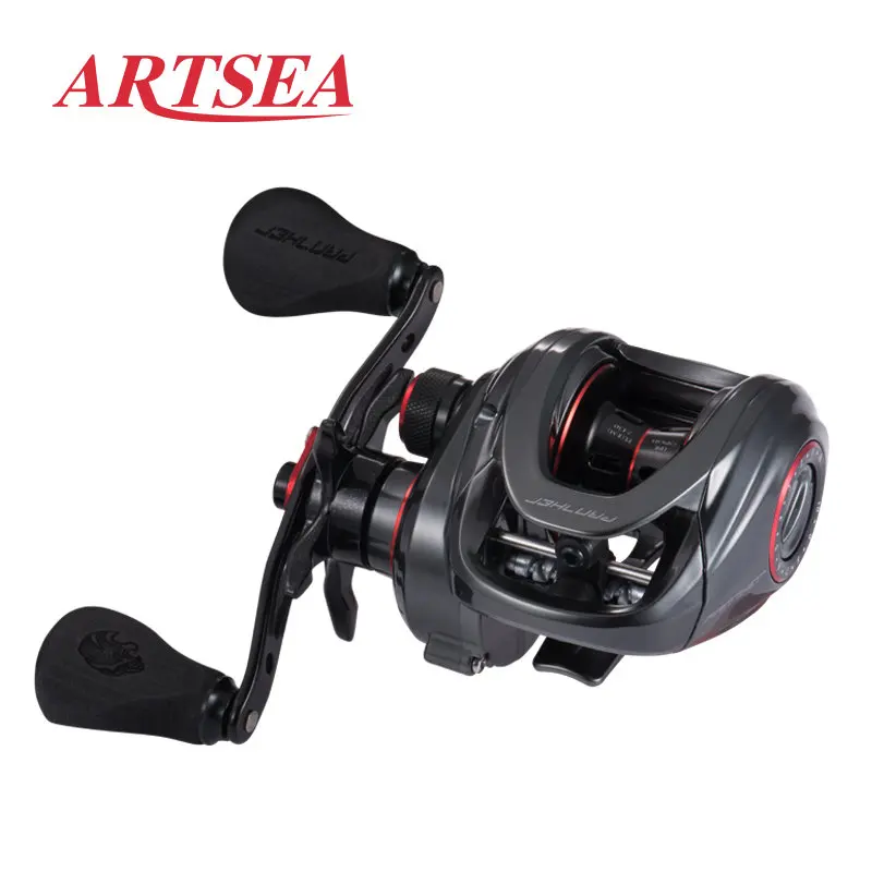 ARTSEA Baitcasting Reel 6.4:1High Speed 10+1BBs Max Drag 9KG Fishing Wheel Saltwater Freshwater Lure | Спорт и развлечения