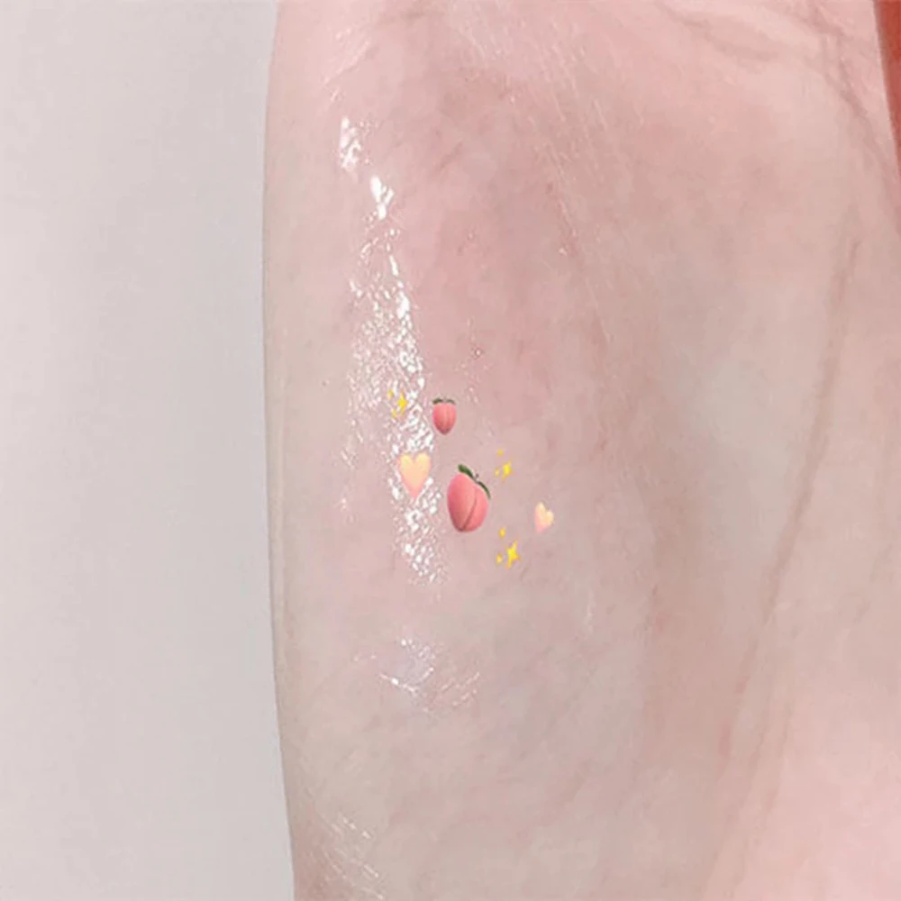 Хрустальный бальзам для губ блеск зернистость глазурь Увлажняющее жидкое масло