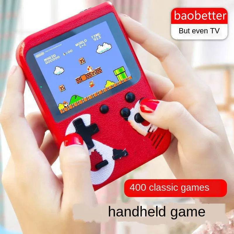 Ретро портативная Классическая игровая консоль мини-игровая Protatil 400 встроенных