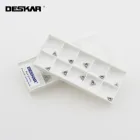 10 шт. DESKAR TBGH060102L-F TPGH110302L-F TPGH080202L-F TPGH080202L-W TPGH080204L-F TPGH090202L-F LF90 металлокерамический токарные инструменты Запчасти