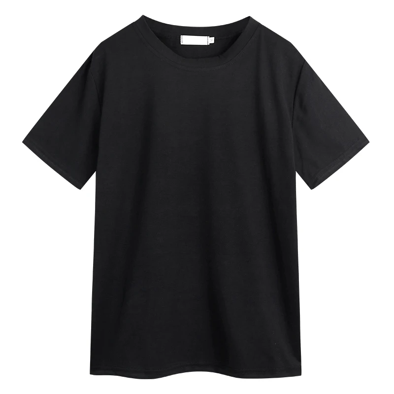 

Basic white short sleeve women's wear summer 2021 new loose casual top design sense niche T-shirt fashion